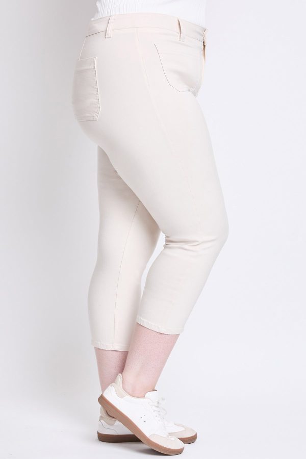 Women's Plus Hyperstretch Crop Straight Leg Pants - Image 4