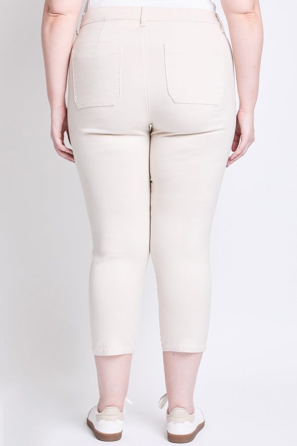 Women's Plus Hyperstretch Crop Straight Leg Pants - Image 5
