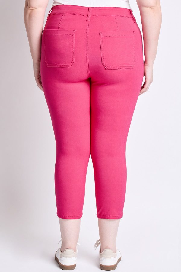 Women's Plus Hyperstretch Crop Straight Leg Pants - Image 5