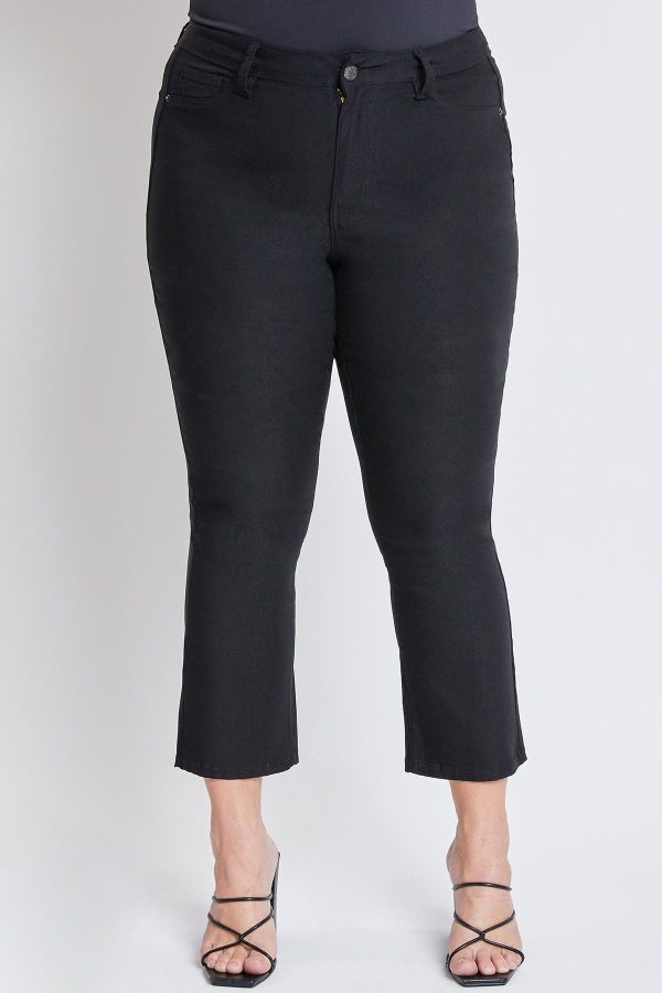 Women's Plus Hyperstretch Cropped Kick Flare Pants - Image 2