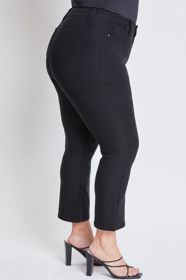 Women's Plus Hyperstretch Cropped Kick Flare Pants - Image 3