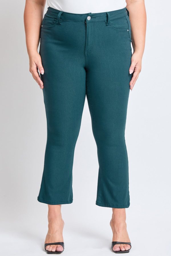 Women's Plus Hyperstretch Cropped Kick Flare Pants - Image 5