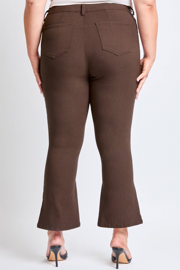 Women's Plus Hyperstretch Cropped Kick Flare Pants - Image 2