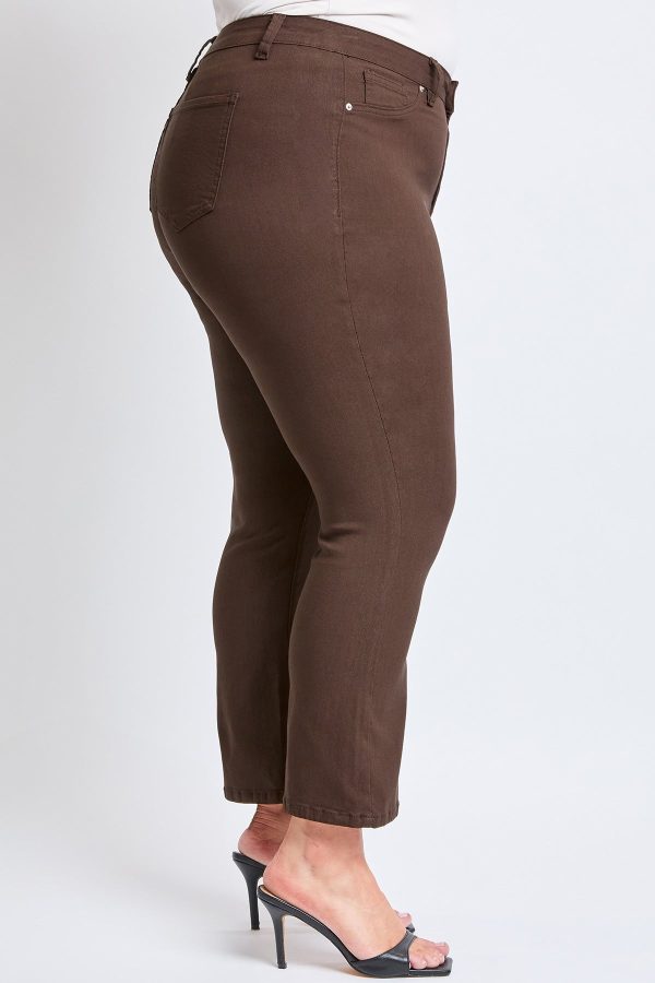 Women's Plus Hyperstretch Cropped Kick Flare Pants - Image 3