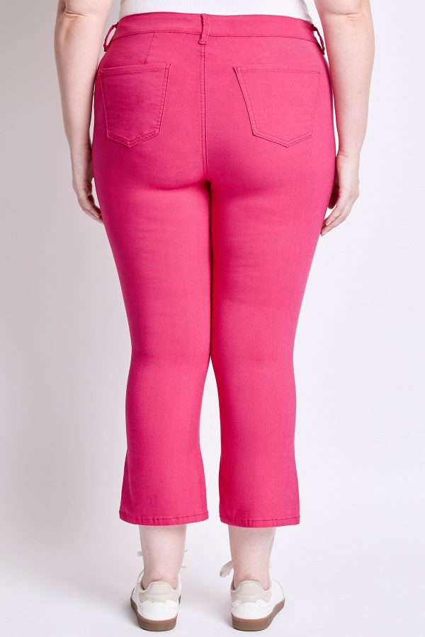 Women's Plus Hyperstretch Cropped Kick Flare Pants - Image 4