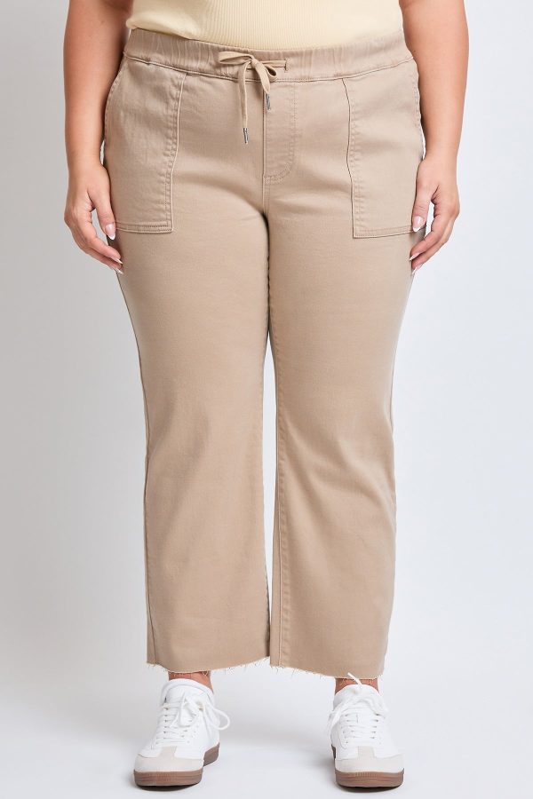 Women's Plus High Rise Straight Leg Jogger Pant - Image 6