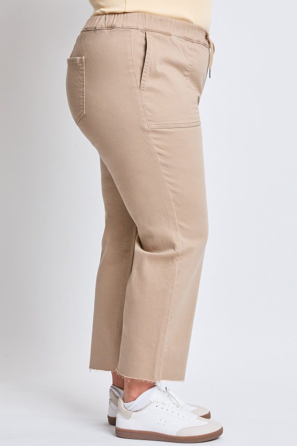 Women's Plus High Rise Straight Leg Jogger Pant - Image 3