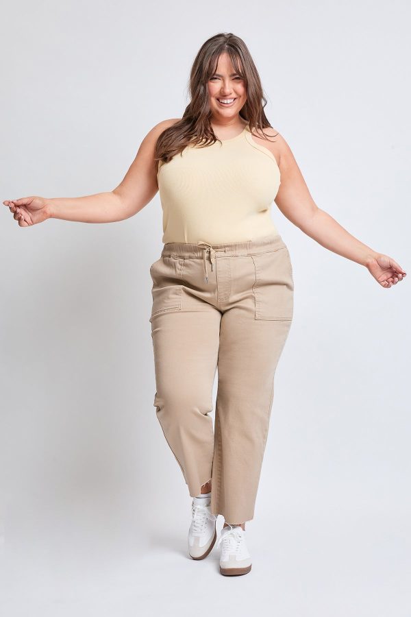 Women's Plus High Rise Straight Leg Jogger Pant - Image 2
