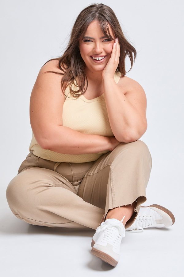 Women's Plus High Rise Straight Leg Jogger Pant - Image 5