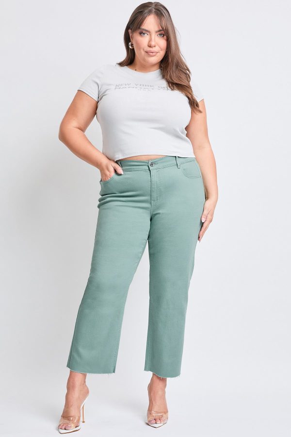 Women's Plus High Rise Straight Leg Jogger Pant - Image 5