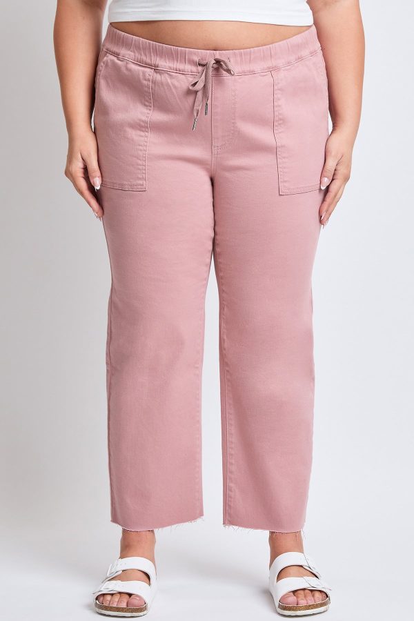 Women's Plus High Rise Straight Leg Jogger Pant - Image 3