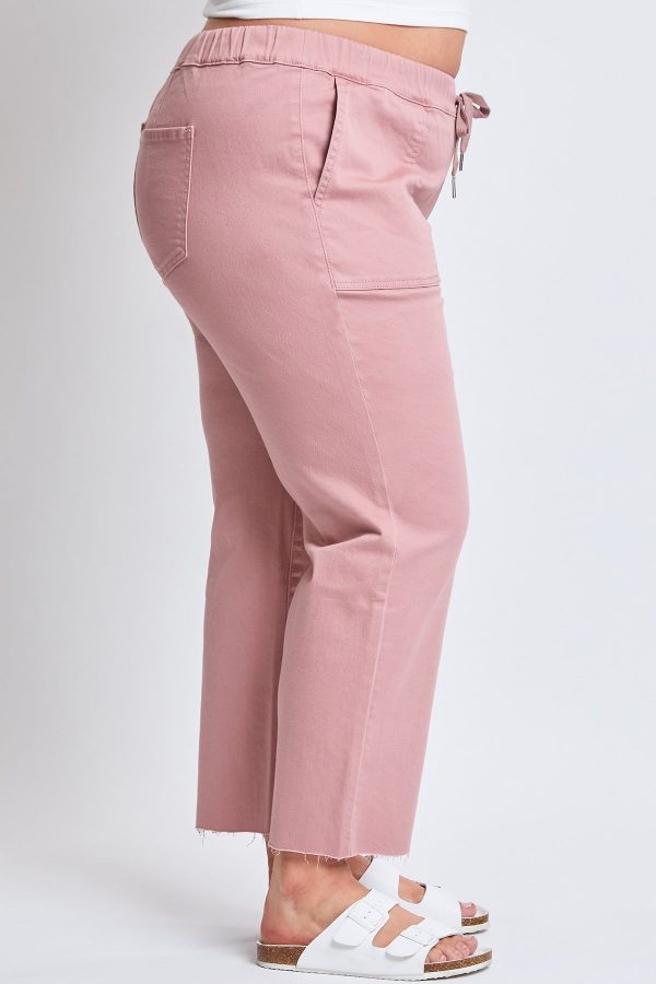 Women's Plus High Rise Straight Leg Jogger Pant - Image 4