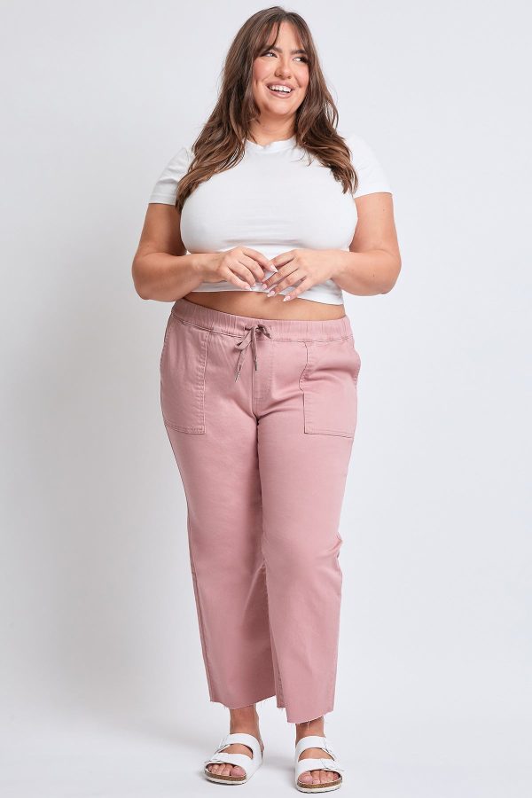 Women's Plus High Rise Straight Leg Jogger Pant - Image 6