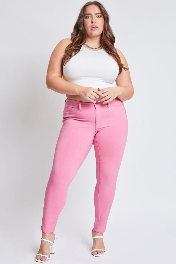 Women's Plus Hyperstretch Skinny Pants - Image 4