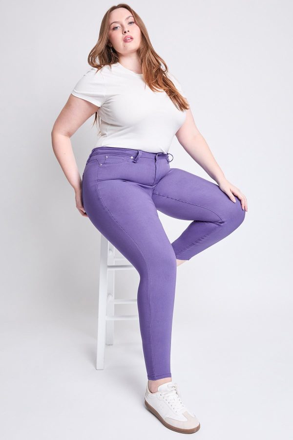 Women's Plus Hyperstretch Skinny Pants - Image 5