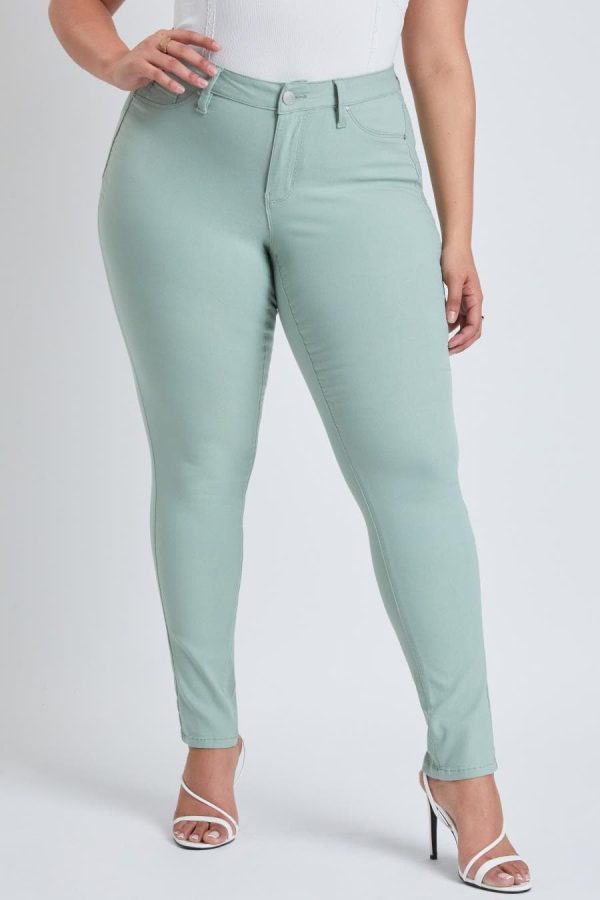 Women's Plus Hyperstretch Skinny Pants - Image 2