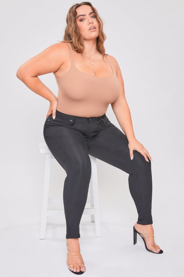 Women's Plus Hyperstretch Skinny Pants - Image 5