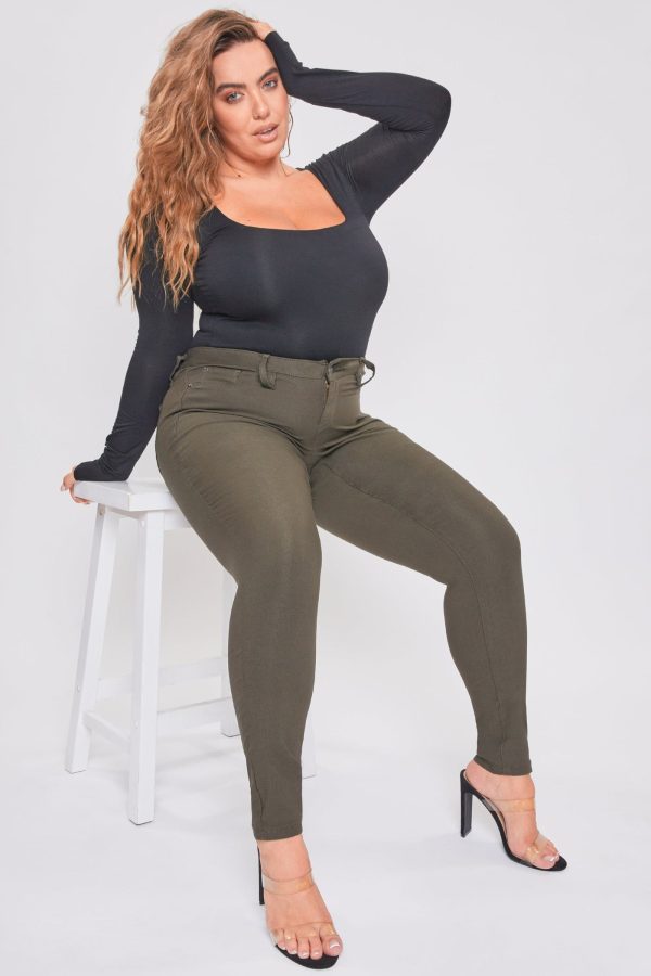 Women's Plus Hyperstretch Skinny Pants - Image 9