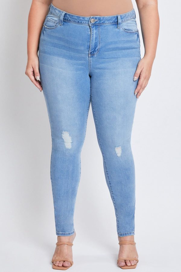Women's Plus Essential Skinny Jeans - Image 2