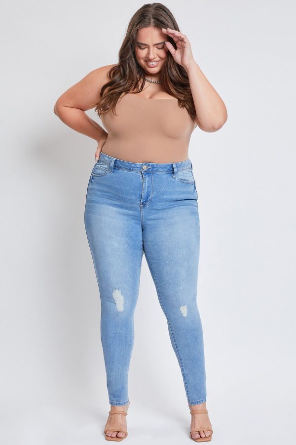 Women's Plus Essential Skinny Jeans - Image 5