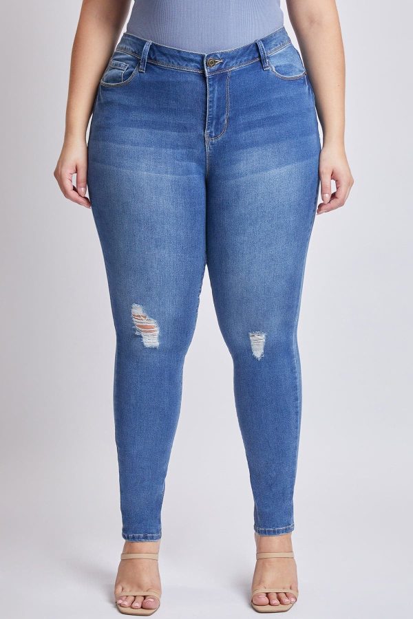 Women's Plus Essential Skinny Jeans - Image 2