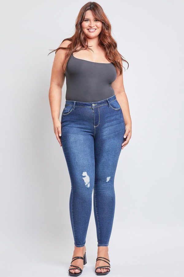Women's Plus Essential Skinny Jeans - Image 3