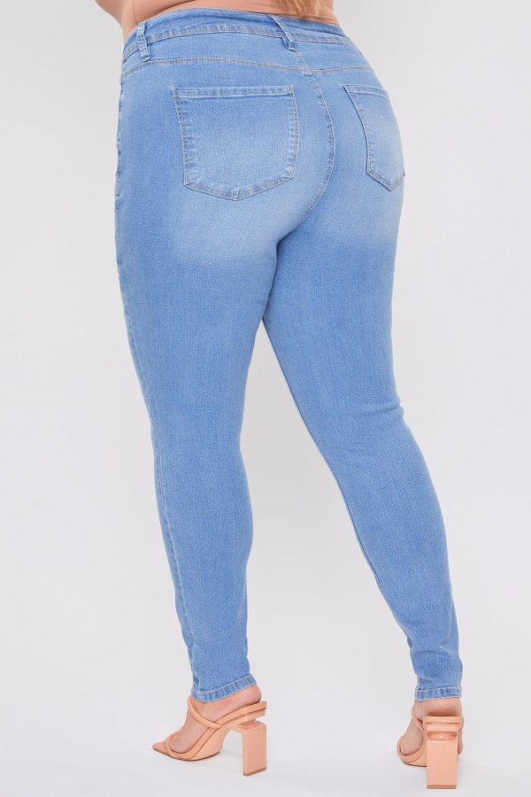 Women's Plus Essential Sustainable Skinny Jeans - Image 4