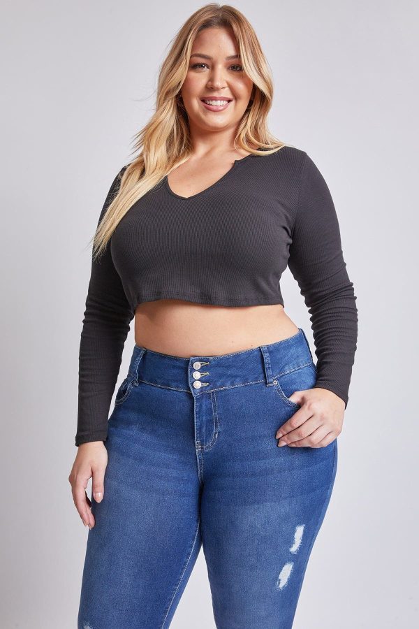 Women's Plus Essential Skinny Jeans - Image 6