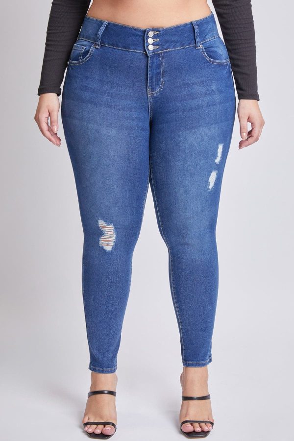 Women's Plus Essential Skinny Jeans - Image 2