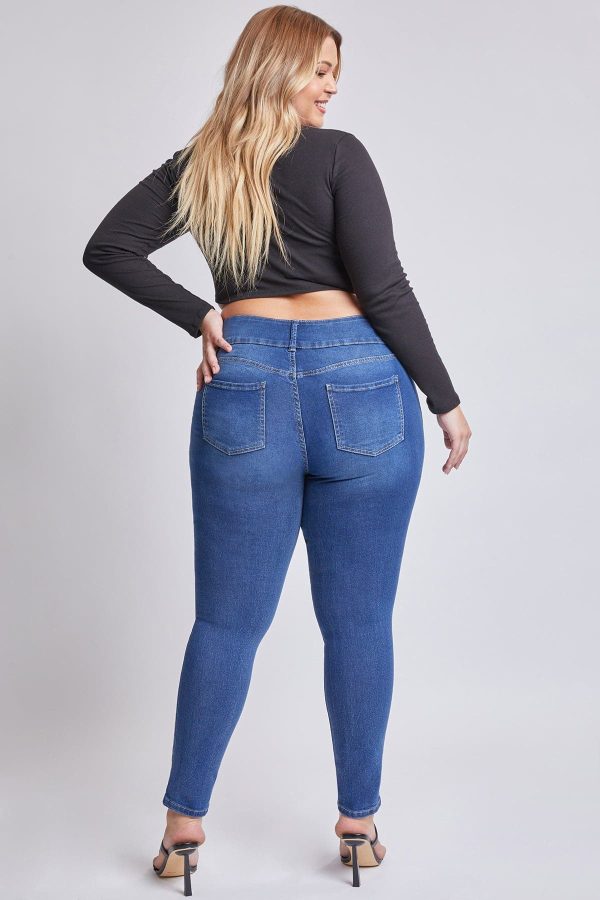 Women's Plus Essential Skinny Jeans - Image 3