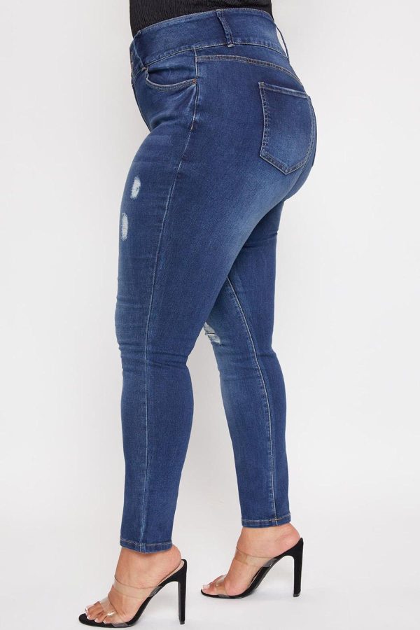Women's Plus Essential Skinny Jeans - Image 3