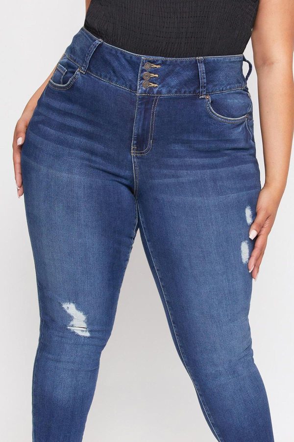 Women's Plus Essential Skinny Jeans - Image 2