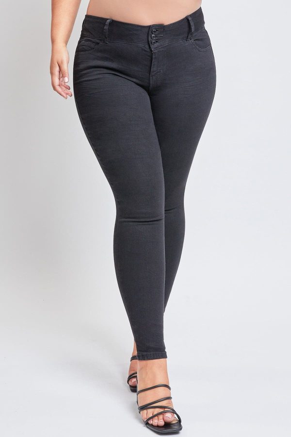Women's Plus Essential Sustainable Skinny Jeans - Image 3