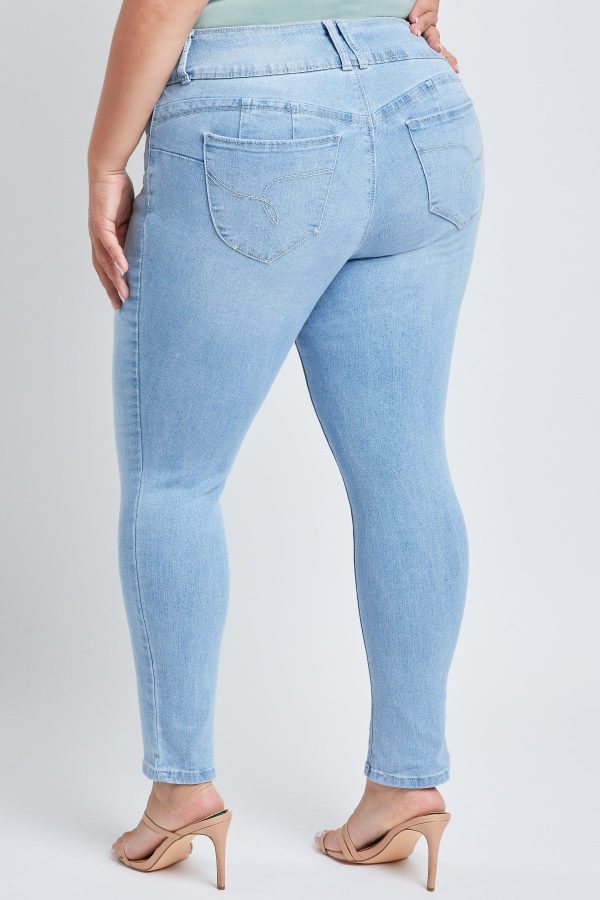 Women's Plus 3 WannaBettaButt Mid-Rise Skinny - Image 3