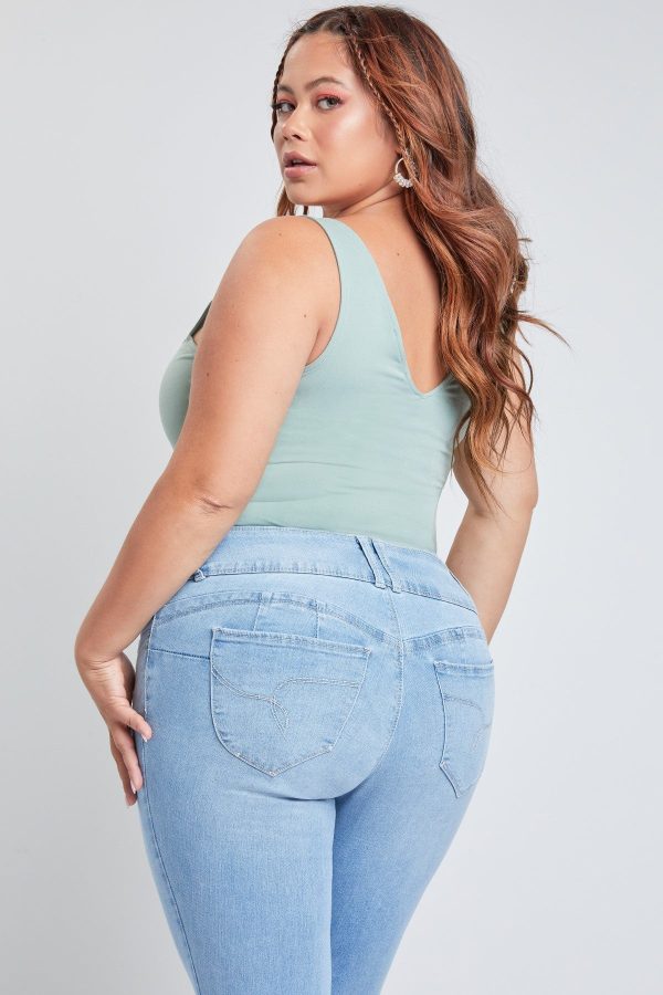 Women's Plus 3 WannaBettaButt Mid-Rise Skinny - Image 4