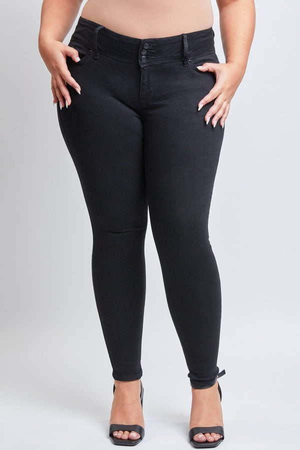 Women's Plus WannaBettaButt Skinny Jeans - Image 2