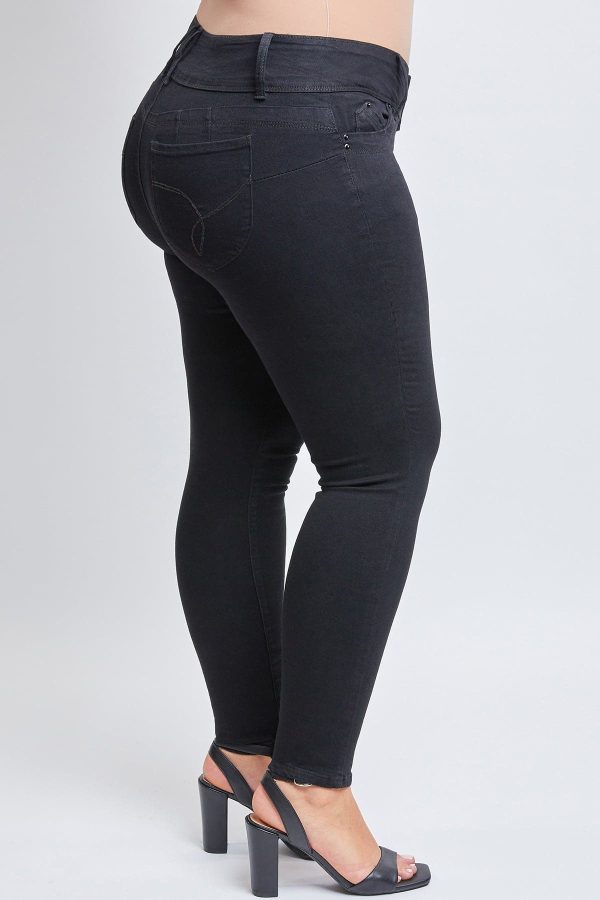 Women's Plus WannaBettaButt Skinny Jeans - Image 3