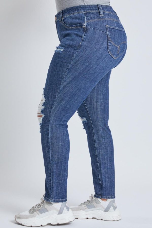 Women's Plus WannaBettaButt Skinny Jeans - Image 3