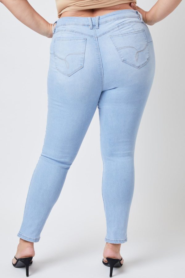 Women's Plus Sustainable WannaBettaButt Skinny Jeans - Image 4