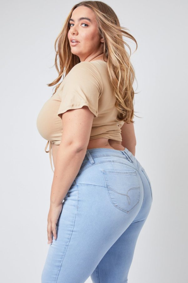 Women's Plus Sustainable WannaBettaButt Skinny Jeans - Image 2