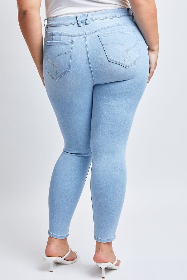 Women's Plus Sustainable WannaBettaButt Skinny Jeans - Image 5