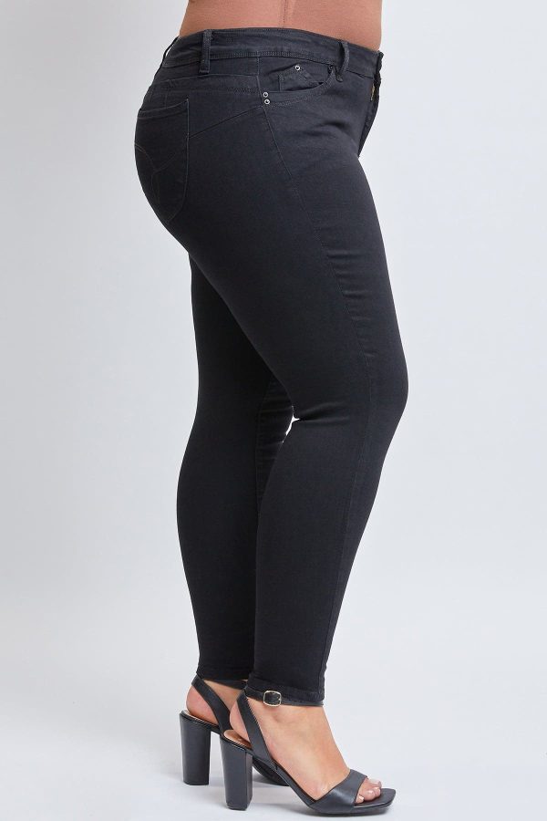 Women's Plus Sustainable WannaBettaButt Skinny Jeans - Image 3