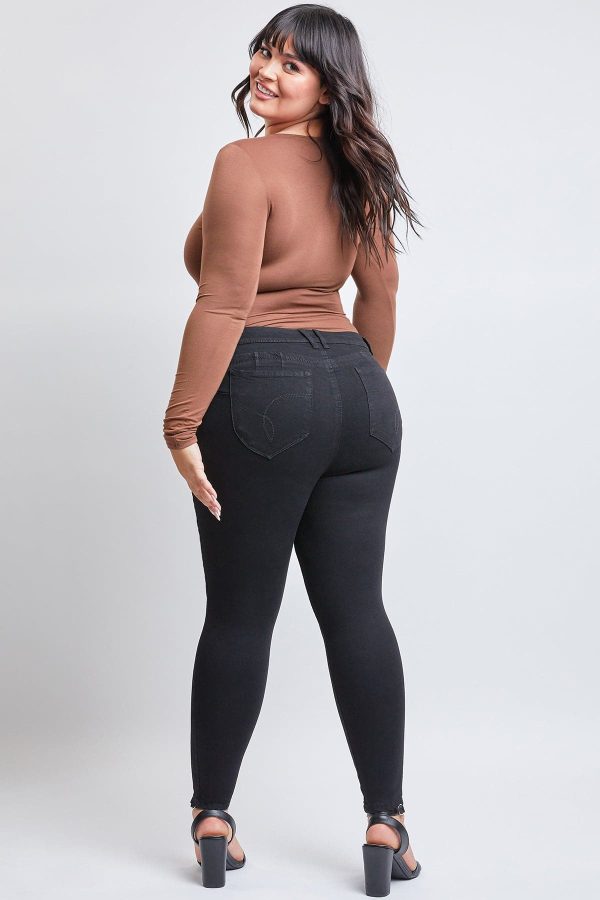 Women's Plus Sustainable WannaBettaButt Skinny Jeans - Image 5