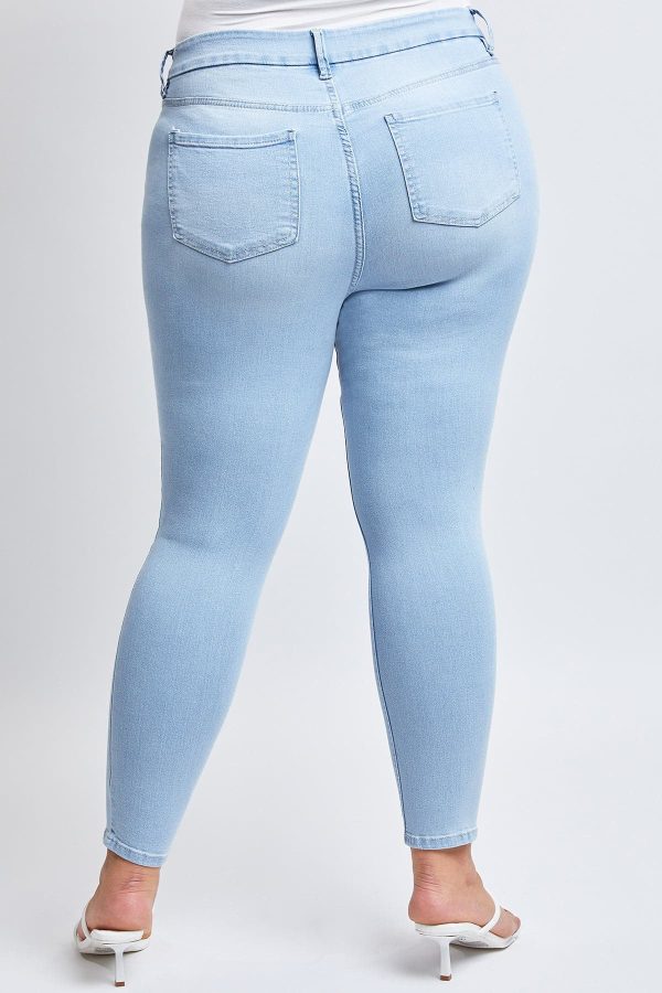 Women's Plus Size  Sustainable Curvy Fit  Skinny Jeans - Image 5