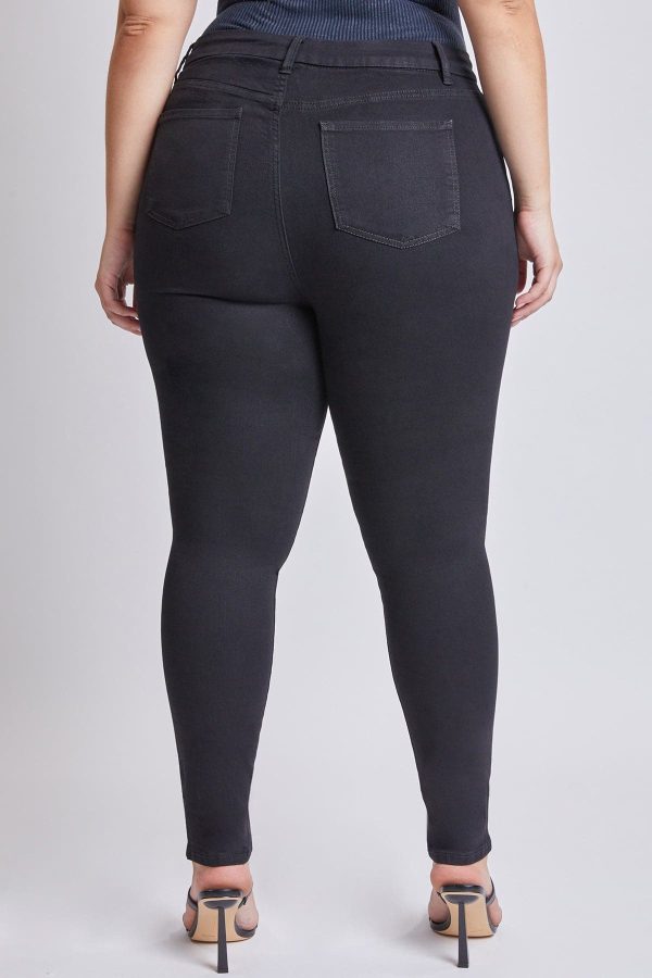Women's Plus Size  Sustainable Curvy Fit  Skinny Jeans - Image 3