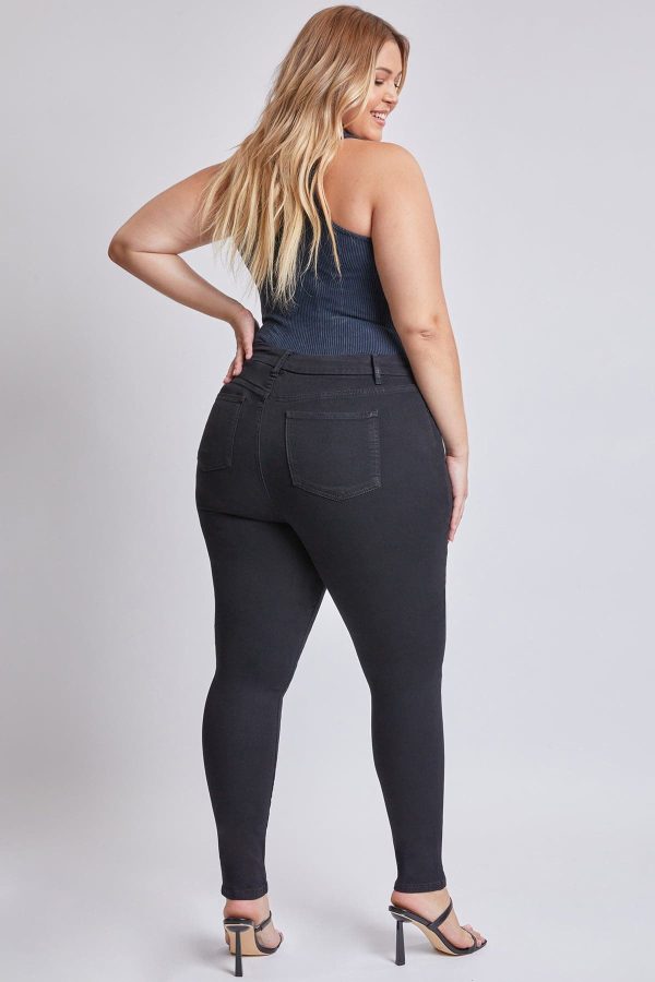 Women's Plus Size  Sustainable Curvy Fit  Skinny Jeans - Image 4