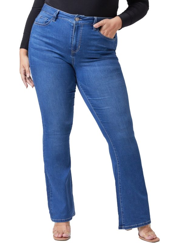 Women's Plus Essential HyperDenim Flare Jeans - Image 2