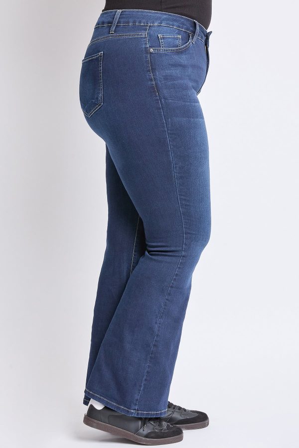Women's Plus Essential HyperDenim Flare Jeans - Image 3