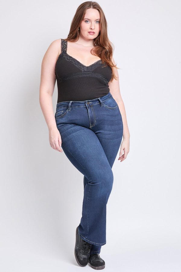 Women's Plus Essential HyperDenim Flare Jeans - Image 6