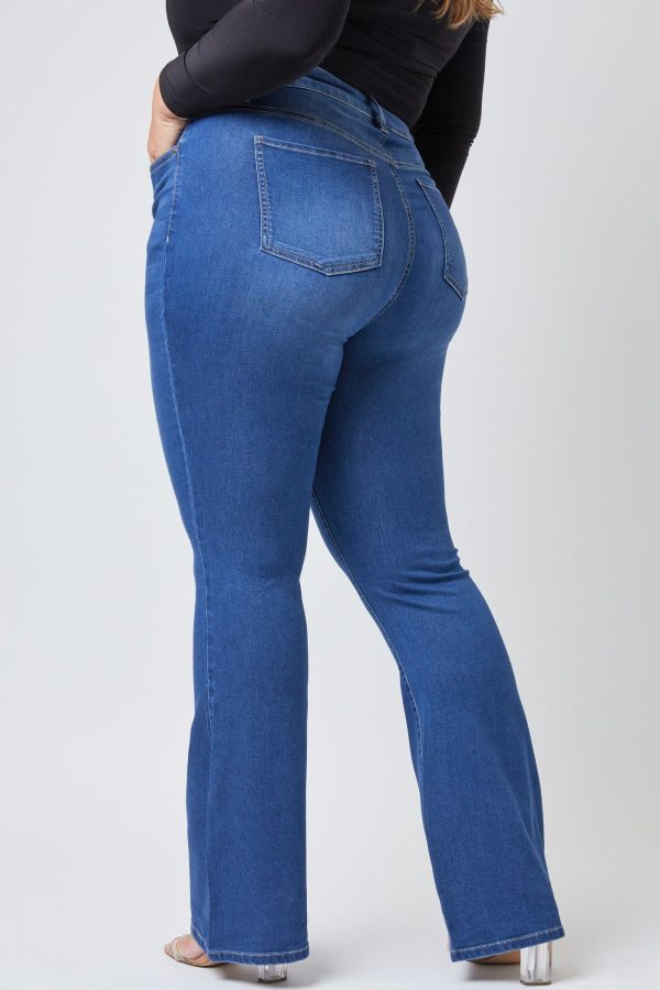 Women's Plus Essential HyperDenim Flare Jeans - Image 4